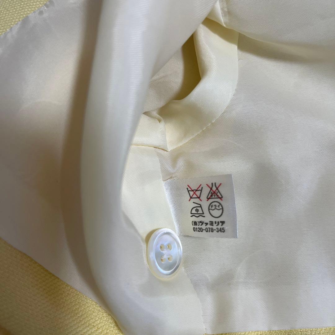 【最終値下げ】　ファミリア　familiar アンサンブル　ワンピース　110㎝