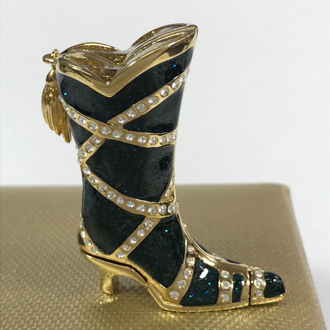 未使用 エスティーローダー 練り香水 ESTEE LAUDER ジュエルブーツ