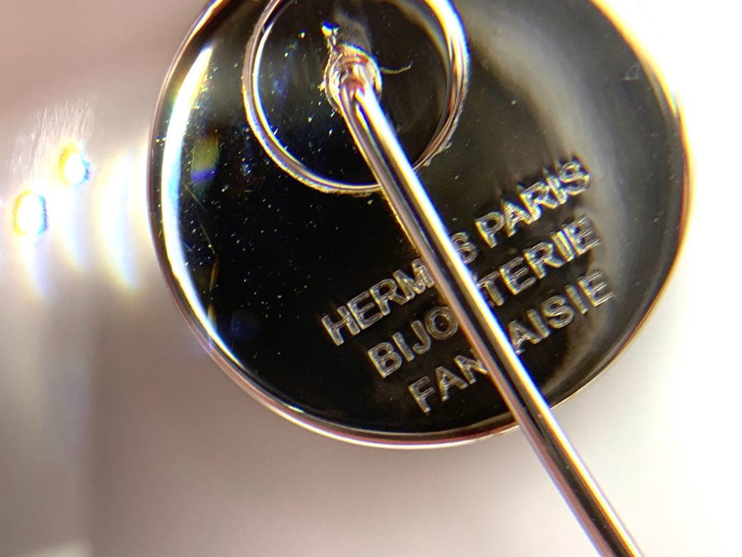 エルメス　コロゾ　ピンブローチ　美品