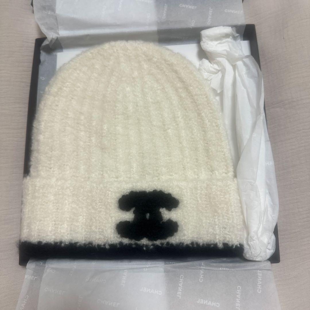 CHANEL ニット帽子