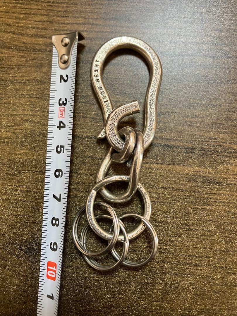 アイアンハート　シルバーキーリング　ハードストライクフック