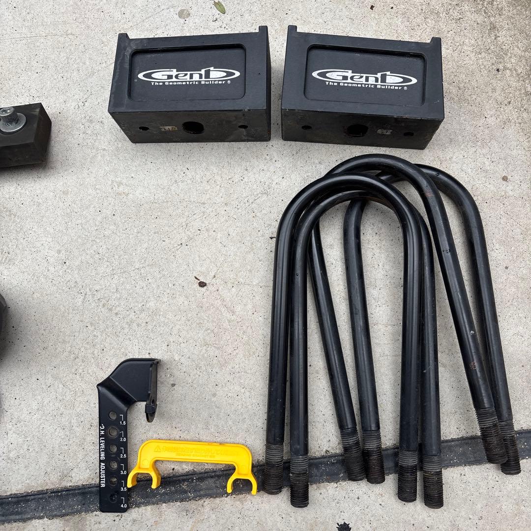 ハイエース　2.5インチ　ローダウンセット　玄武　ショートスタビリンク付き