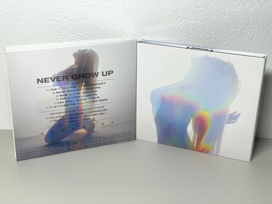 美品 ちゃんみな / NEVER GROW UP 初回限定盤 CD＋DVD