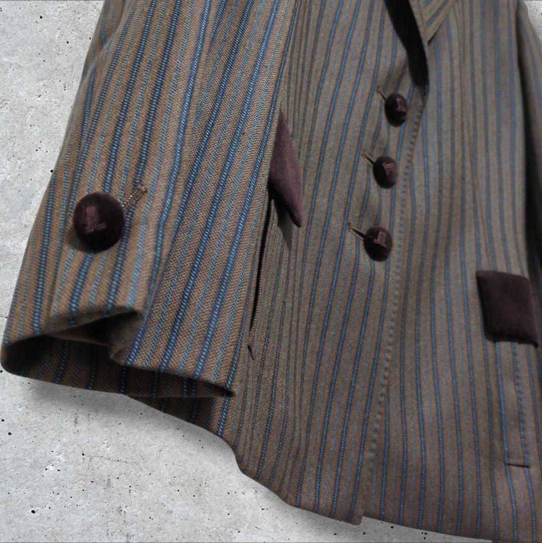 LANVIN COLLECTION セットアップ シルク混 ジャケット+スカート