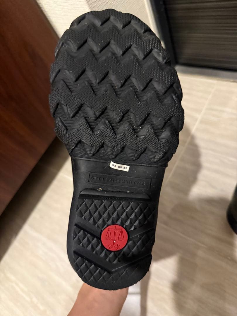 ステラマッカートニー　ハンター　コラボレインブーツ　黒　サイズ22 stella