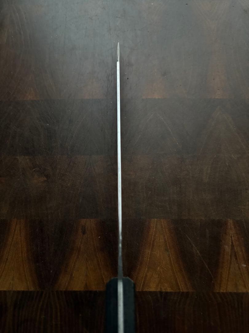 京都　有次　平常一品　切付　190mm 三徳　包丁　青紙スーパー　良品