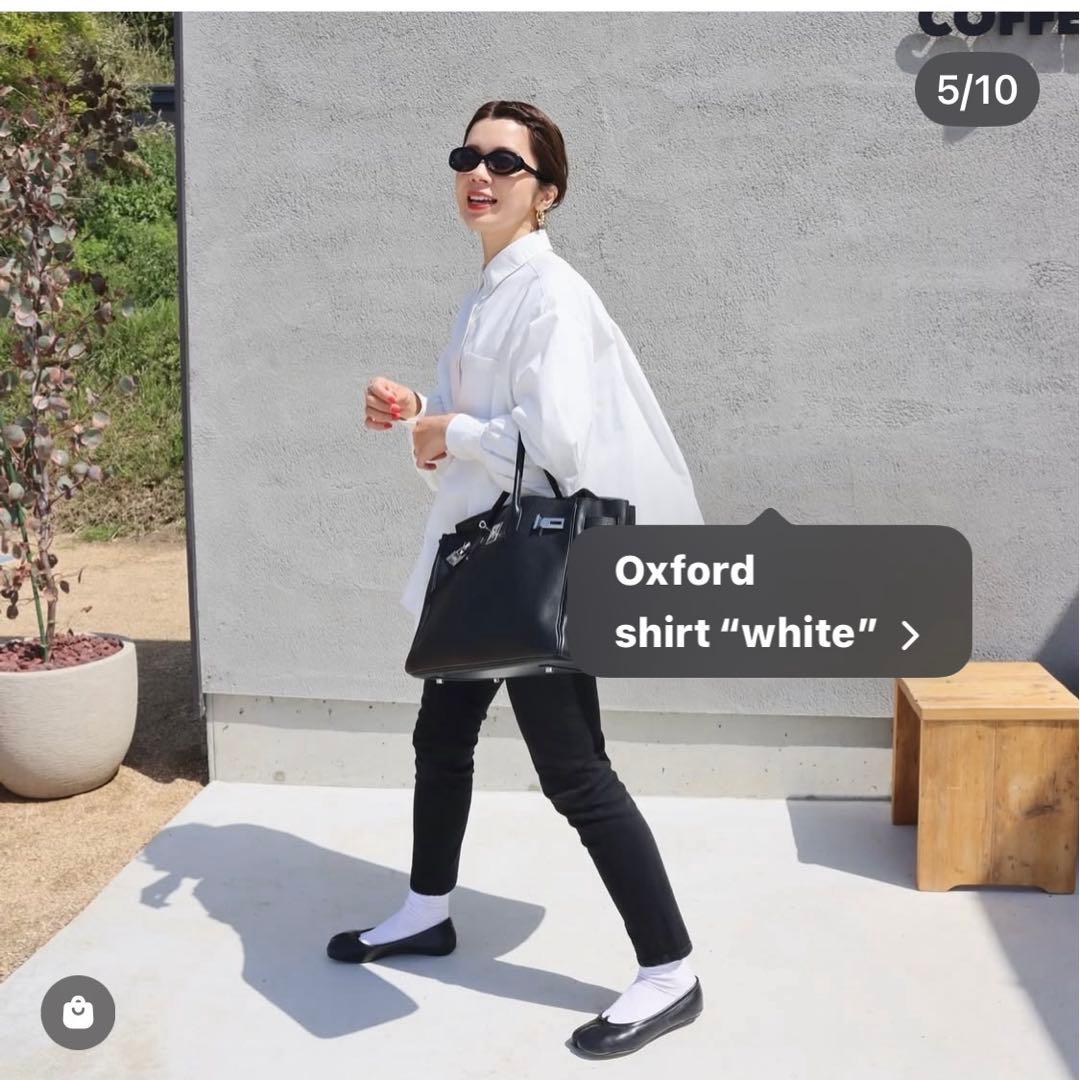 epa オックスフォードシャツ　ホワイト