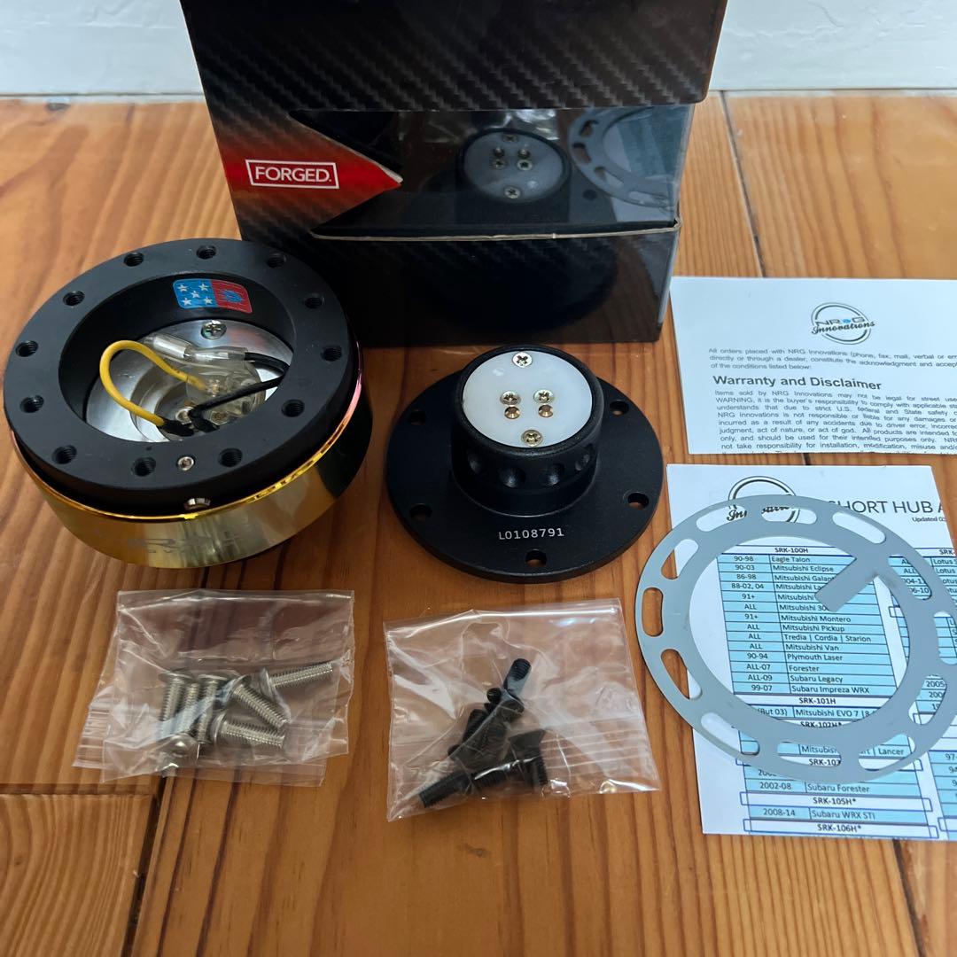 NRG レンチン クイックリリース SRK-200BK/CG Gen2.0