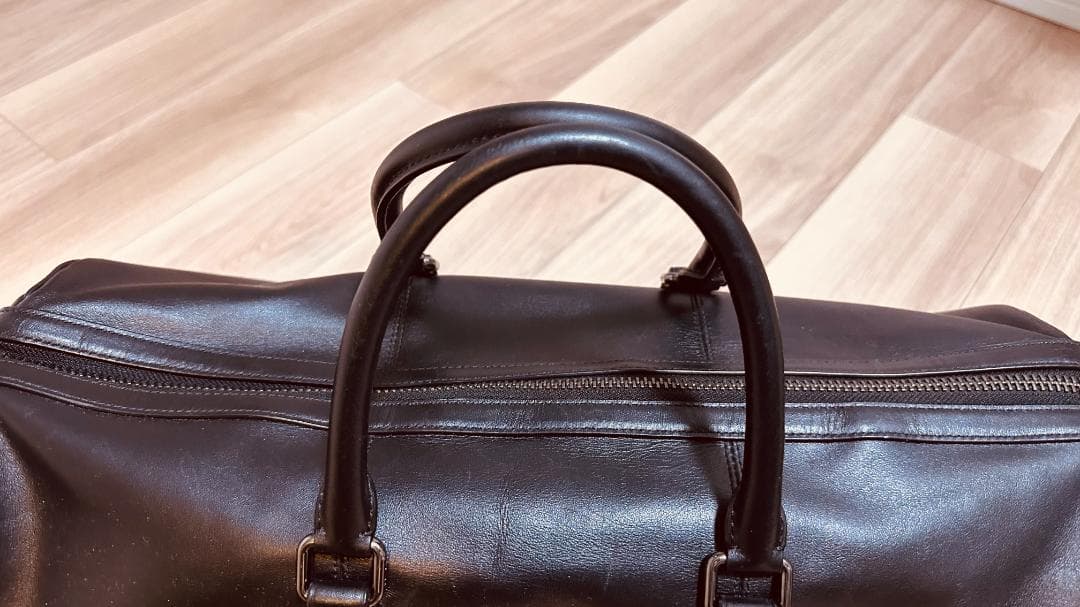 【美品】コーチ COACH ボストンバッグ レザー C5306 QB/BLACK