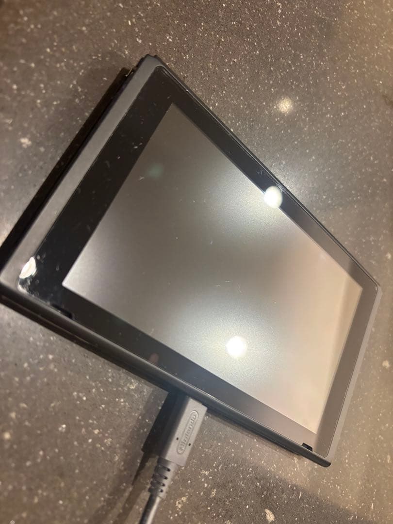 【動作品】Switch本体 バッテリー強化版 箱付き 付属品完品