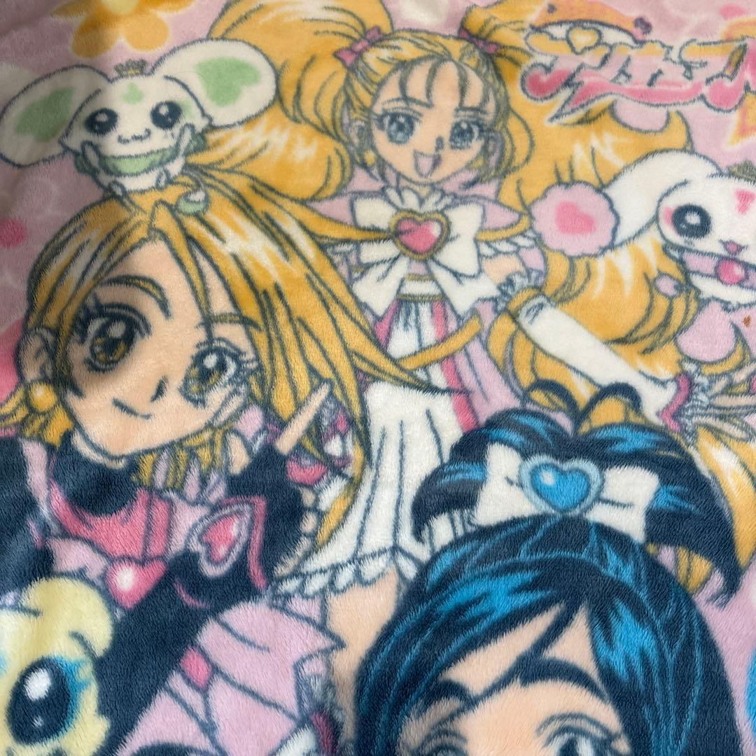 平成レトロ　ふたりはプリキュアマックスハート　毛布　バンダイ