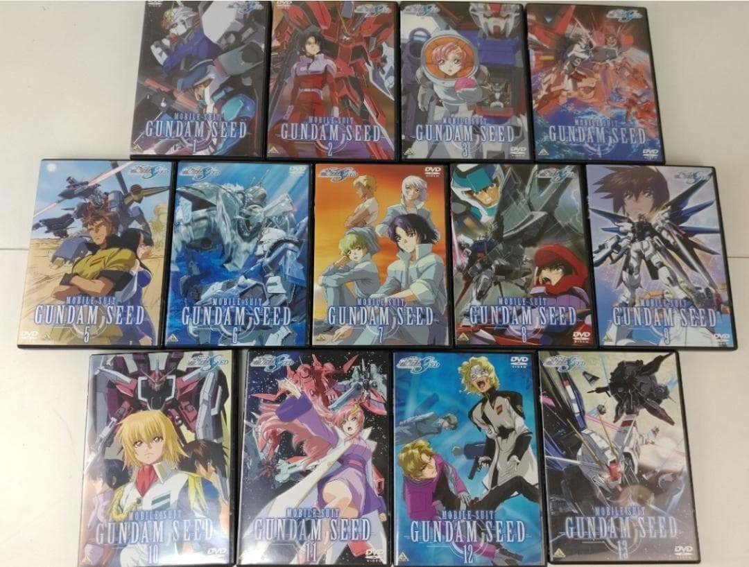 機動戦士ガンダムSEED & SEED DESTINY DVD 全巻セット