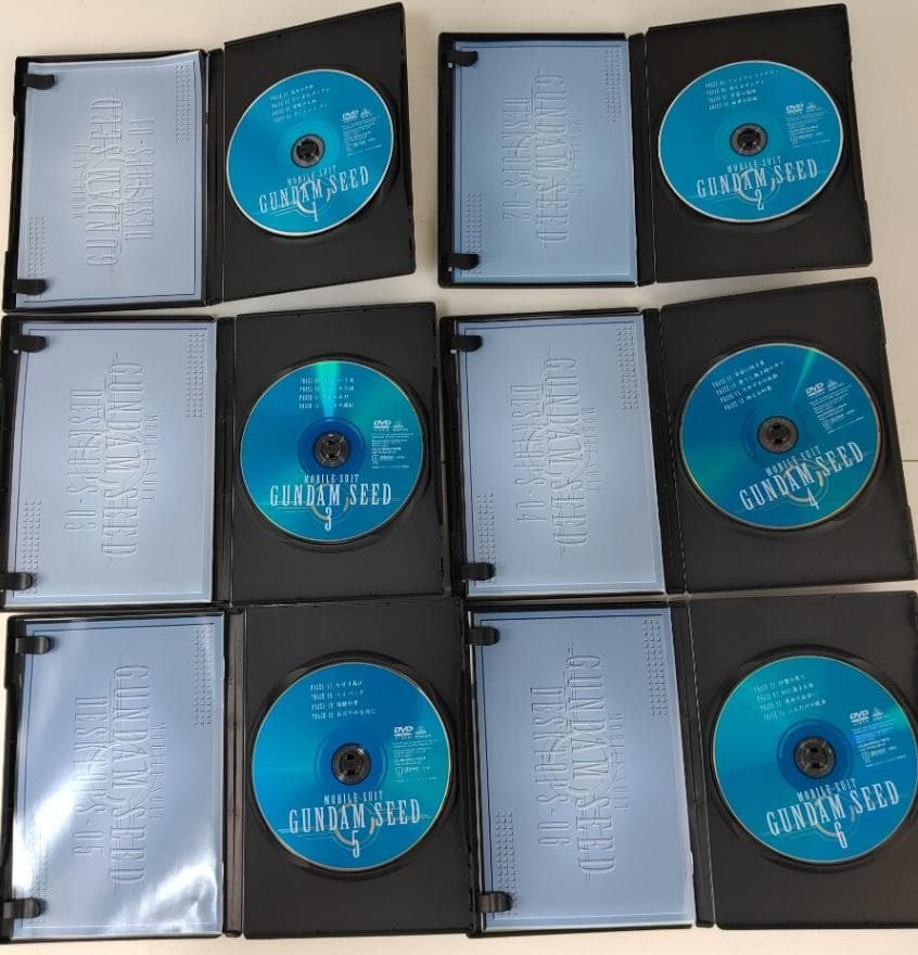 機動戦士ガンダムSEED & SEED DESTINY DVD 全巻セット