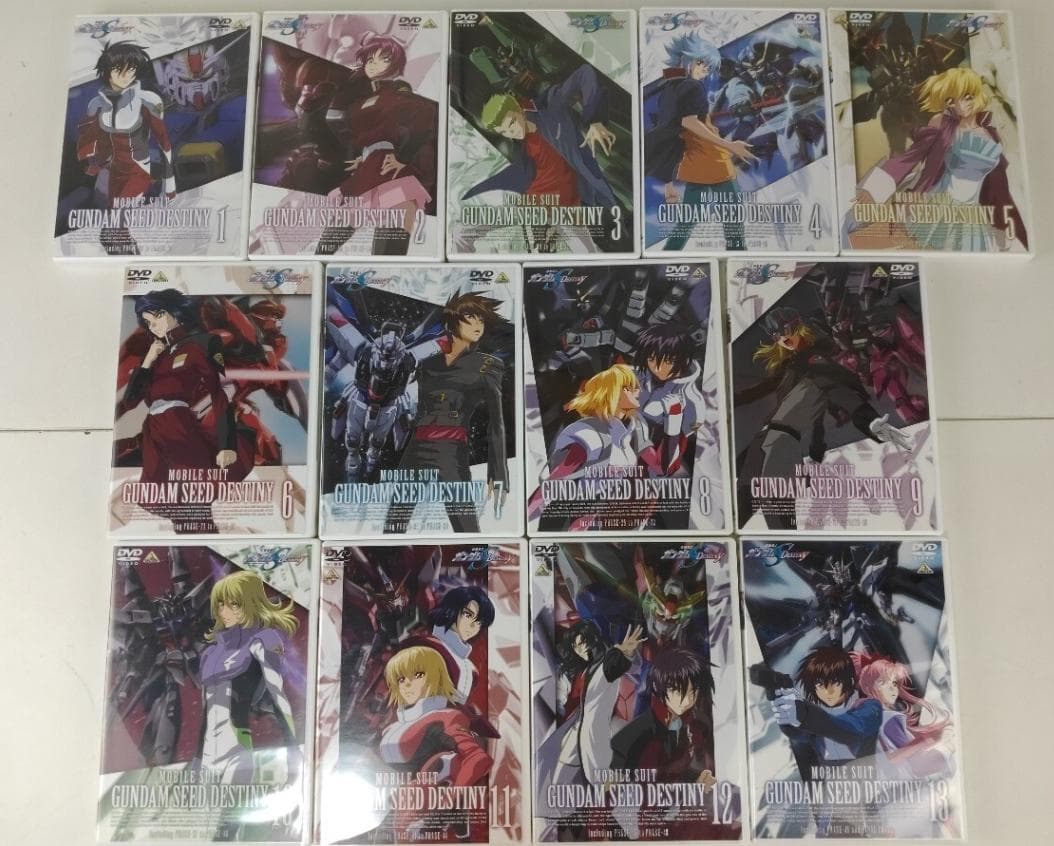 機動戦士ガンダムSEED & SEED DESTINY DVD 全巻セット