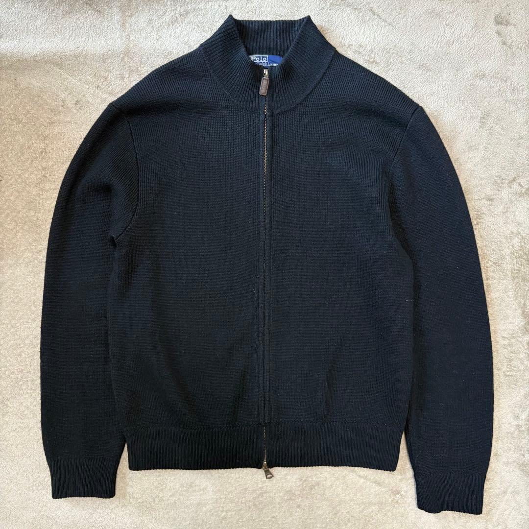 Polo by Ralph Lauren エルボーパッチドライバーズニット