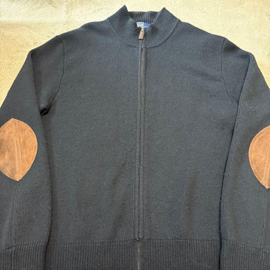 Polo by Ralph Lauren エルボーパッチドライバーズニット