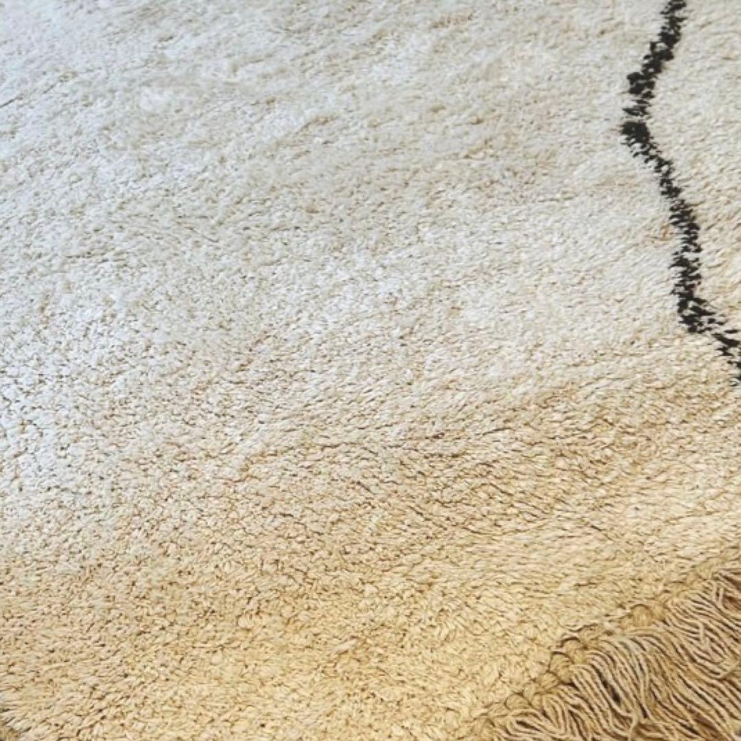 ジャーナルスタンダードファニチャー　ラグ　200×250 大判　コットン