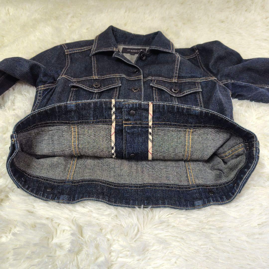 聖⭐️子美品 BURBERRY LONDONデニムジャケット ノバチェック