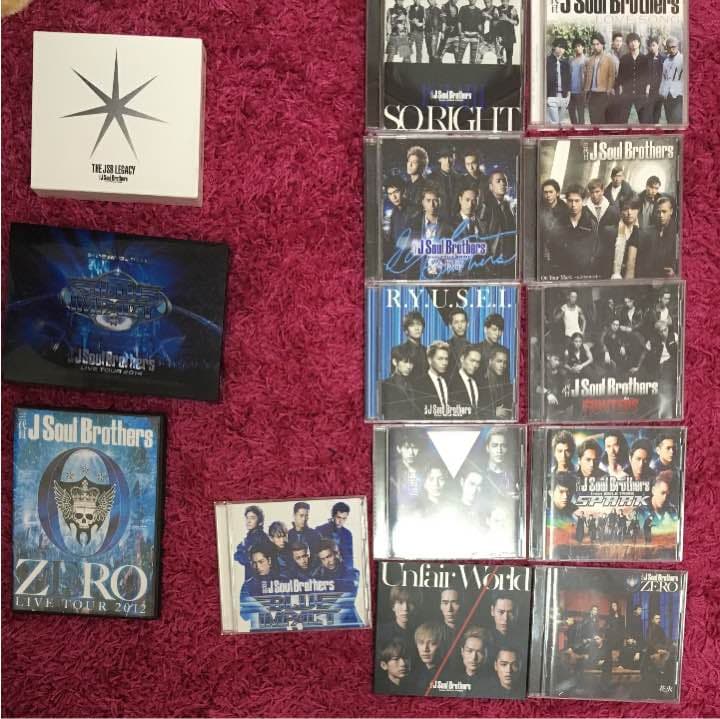 三代目jsoul brothers DVD CD