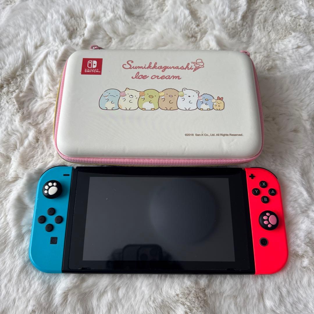 Nintendo Switch スミッコグラスアイスクリームデザインケース