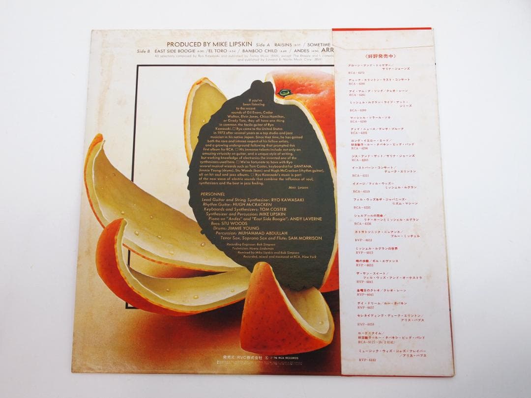 見本盤・非売品 川崎燎 / ジュース RYO KAWASAKI / JUICE