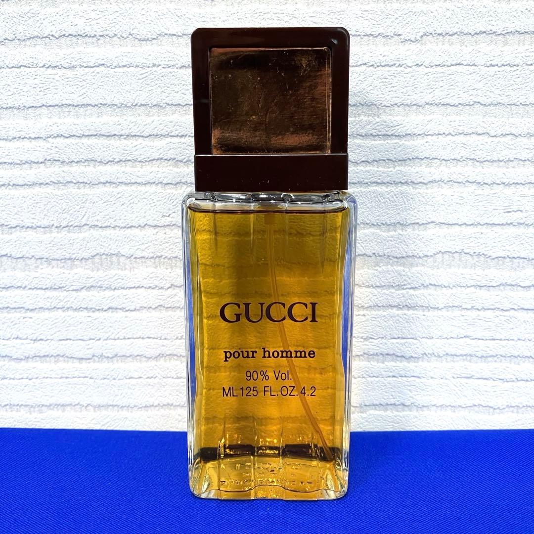 【希少】GUCCI pour homme 125ml グッチ 香水 ヴィンテージ