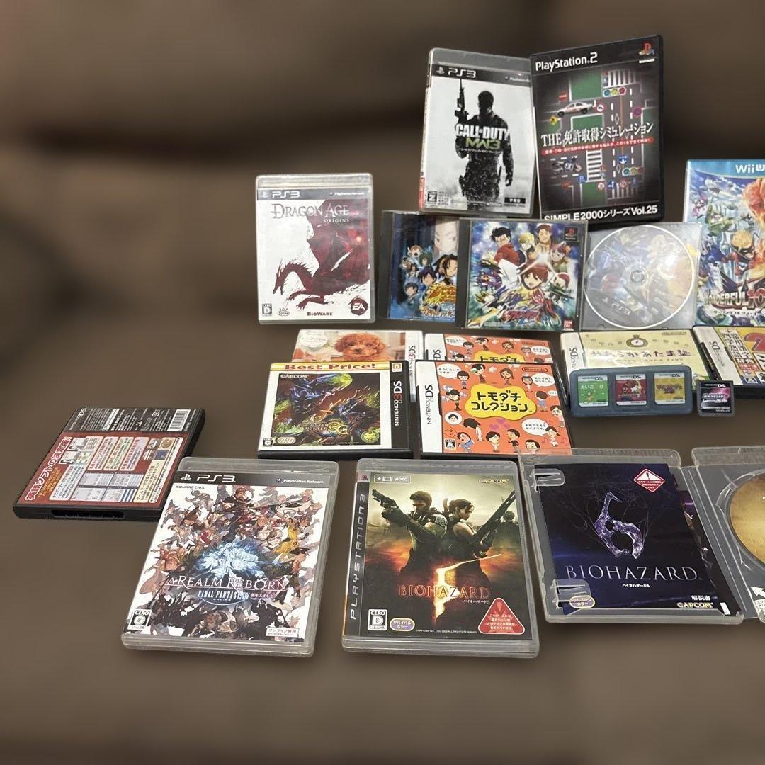 ゲームまとめ売り PS PS2 PS3 DS 3DS ゲームキューブ