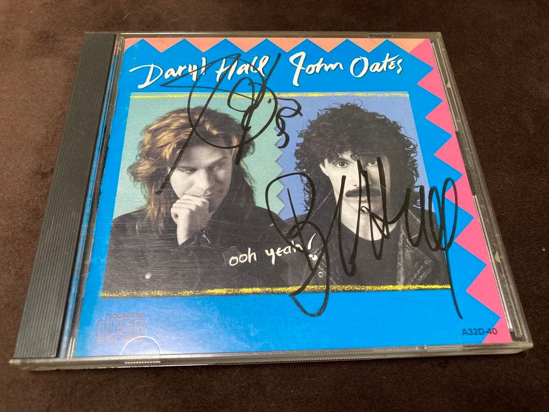 レア　ダリル・ホール&ジョン・オーツ　直筆サイン　CD ホール・アンド・オーツ