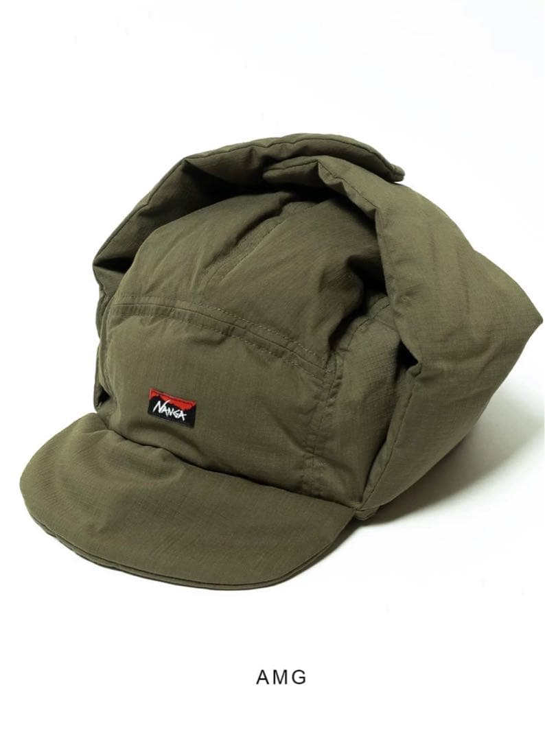 帽子 NANGA HINOC RIPSTOP DOWN EAR FLAP CAP