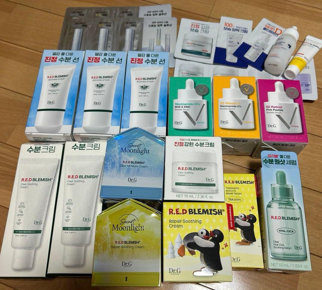 Dr.G R.E.D BLEMISH クリーム 美容液 セット