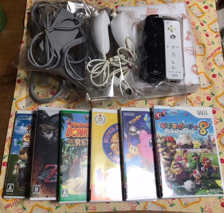 ★【Wii 】本体のセット＋ゲームソフト6個セット★