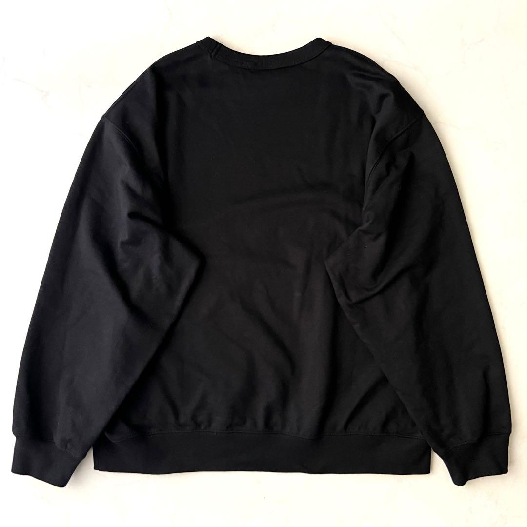 ドリスヴァンノッテン HAX クルーネックスウェット 黒 M オーバーサイズ