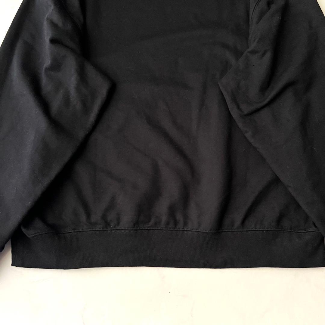 ドリスヴァンノッテン HAX クルーネックスウェット 黒 M オーバーサイズ