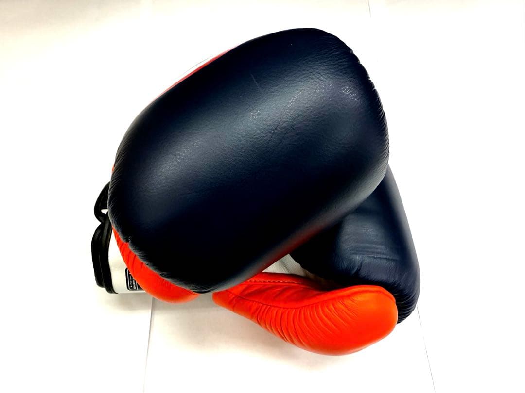 新品　TWINS グローブ 10oz 紺白オレンジ　本革製　ツインズ