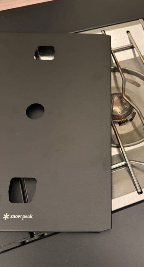 フラットバーナー専用 リッドトレー ブラック 1枚  お詫びの品 ①