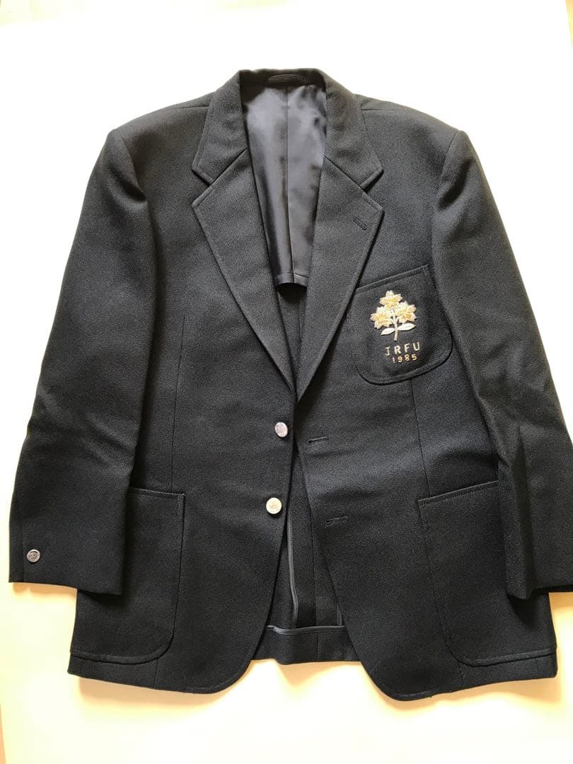 ラグビー日本代表のブレザー　1985年フランス遠征