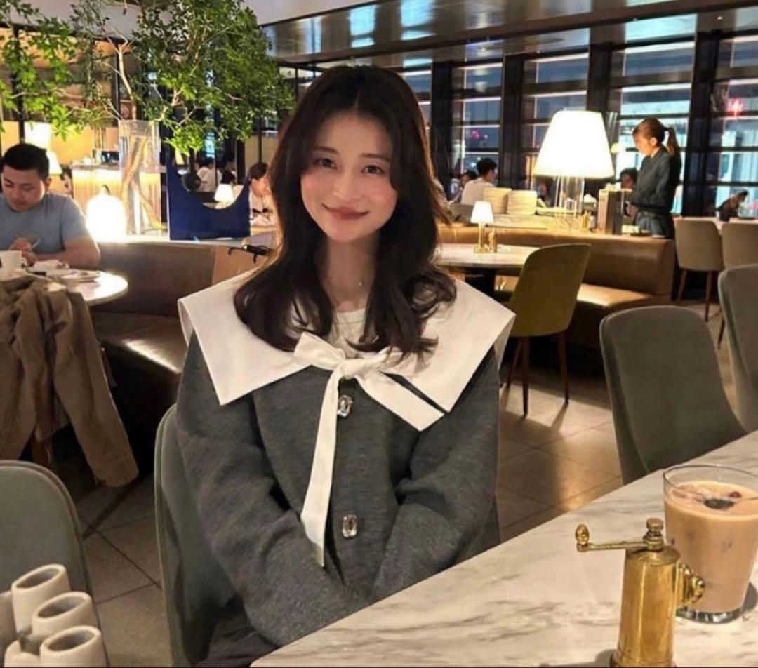 Bibiy. PENELOPE COLLAR KNIT ペネロペカラーニット