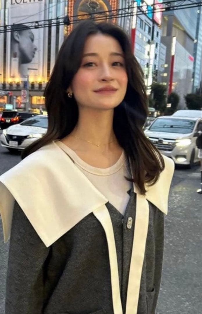 Bibiy. PENELOPE COLLAR KNIT ペネロペカラーニット