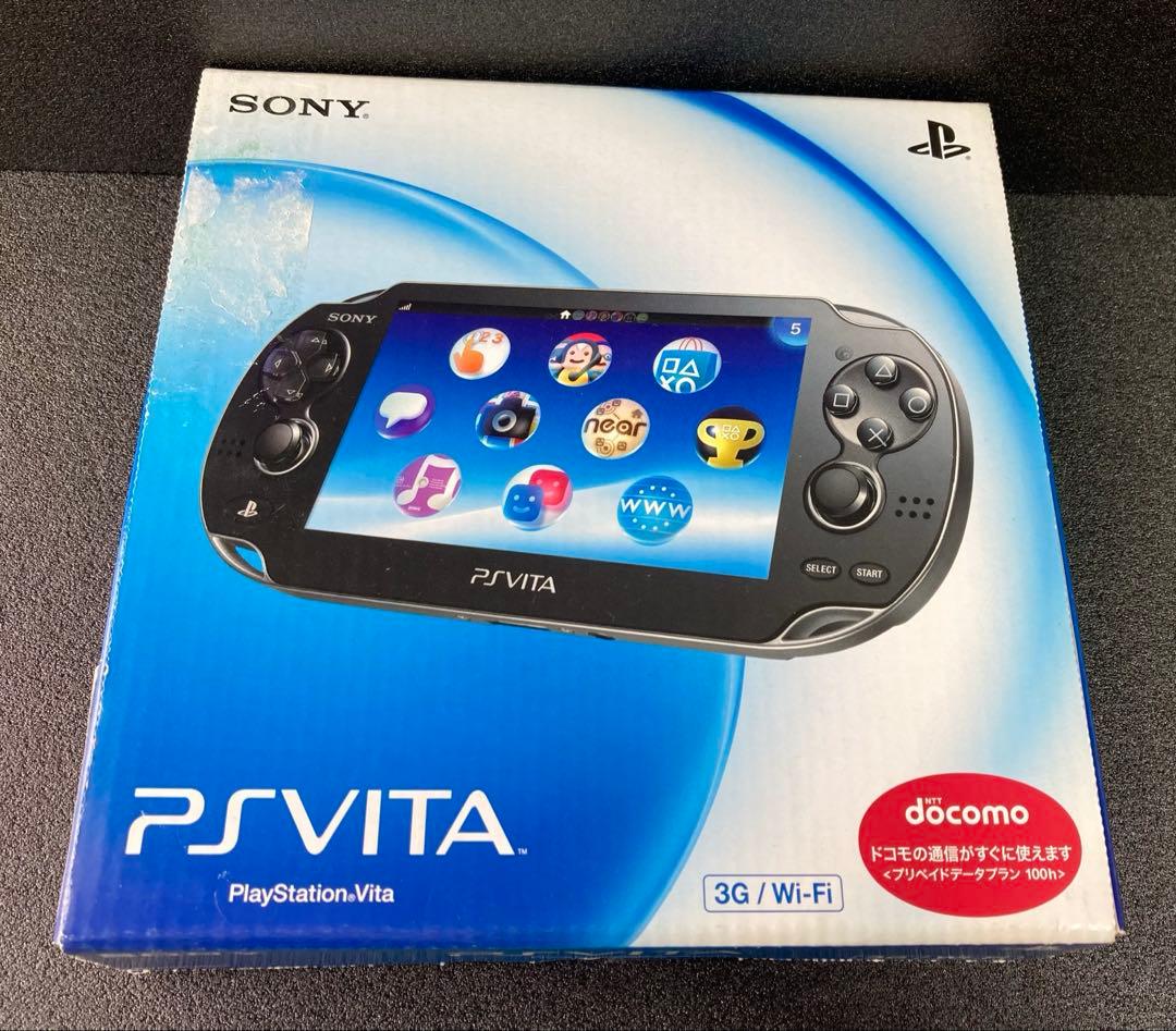 【未開封】限定版 PSVita クリスタル・ブラック PCH-1100 AA01