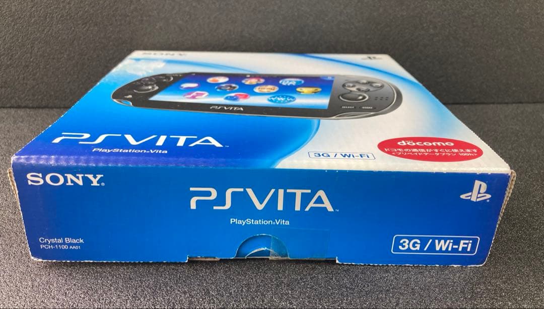 【未開封】限定版 PSVita クリスタル・ブラック PCH-1100 AA01