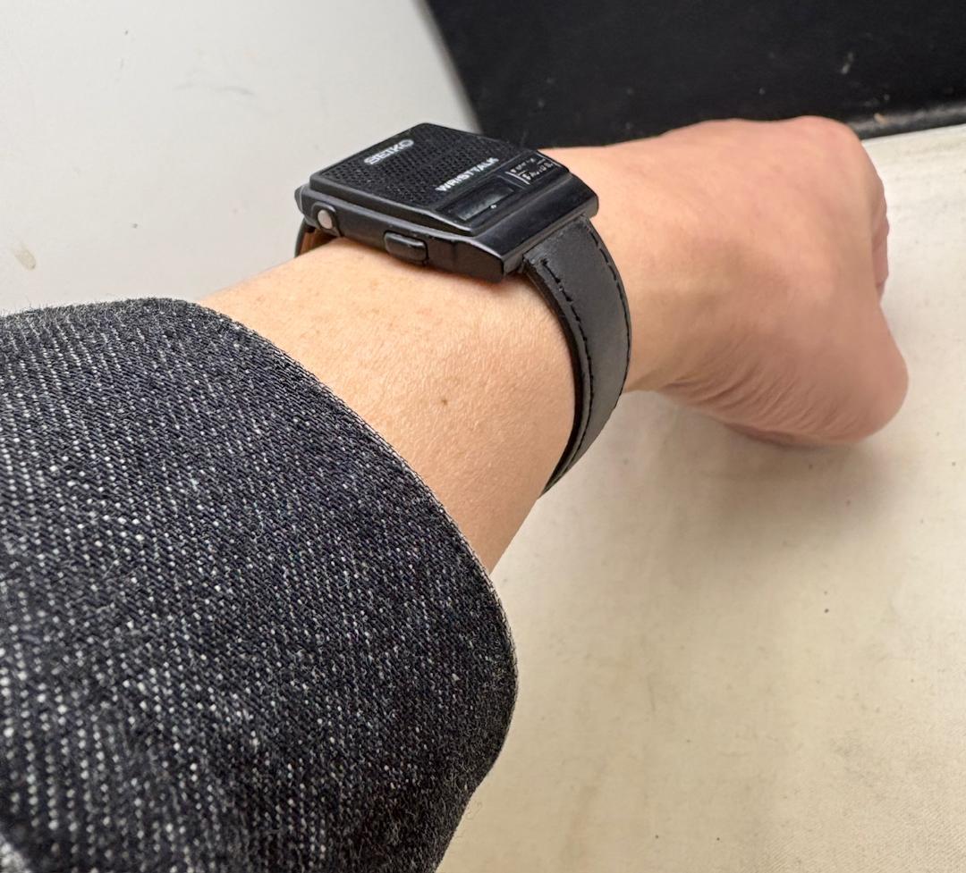 906/稼働 80年代 セイコー リストトーク デジタル LCD メンズ