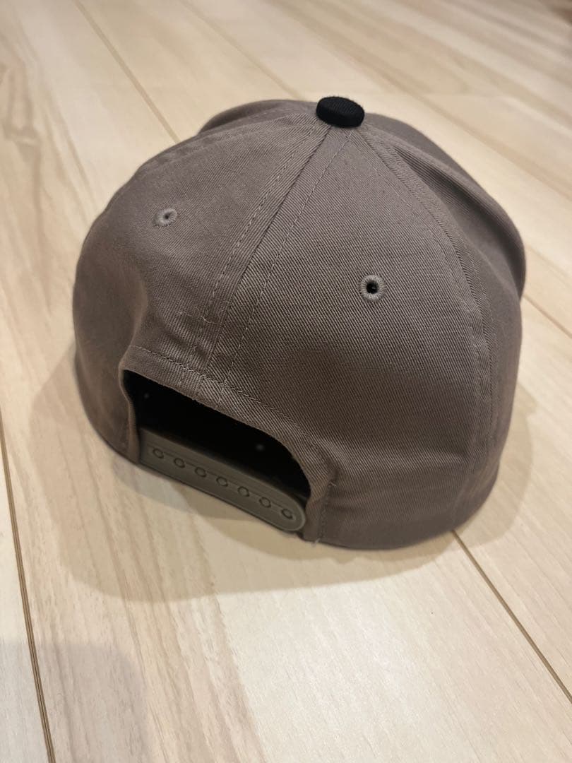 帽子 CHALLENGER RECORDS CAP GRAY x BLACK