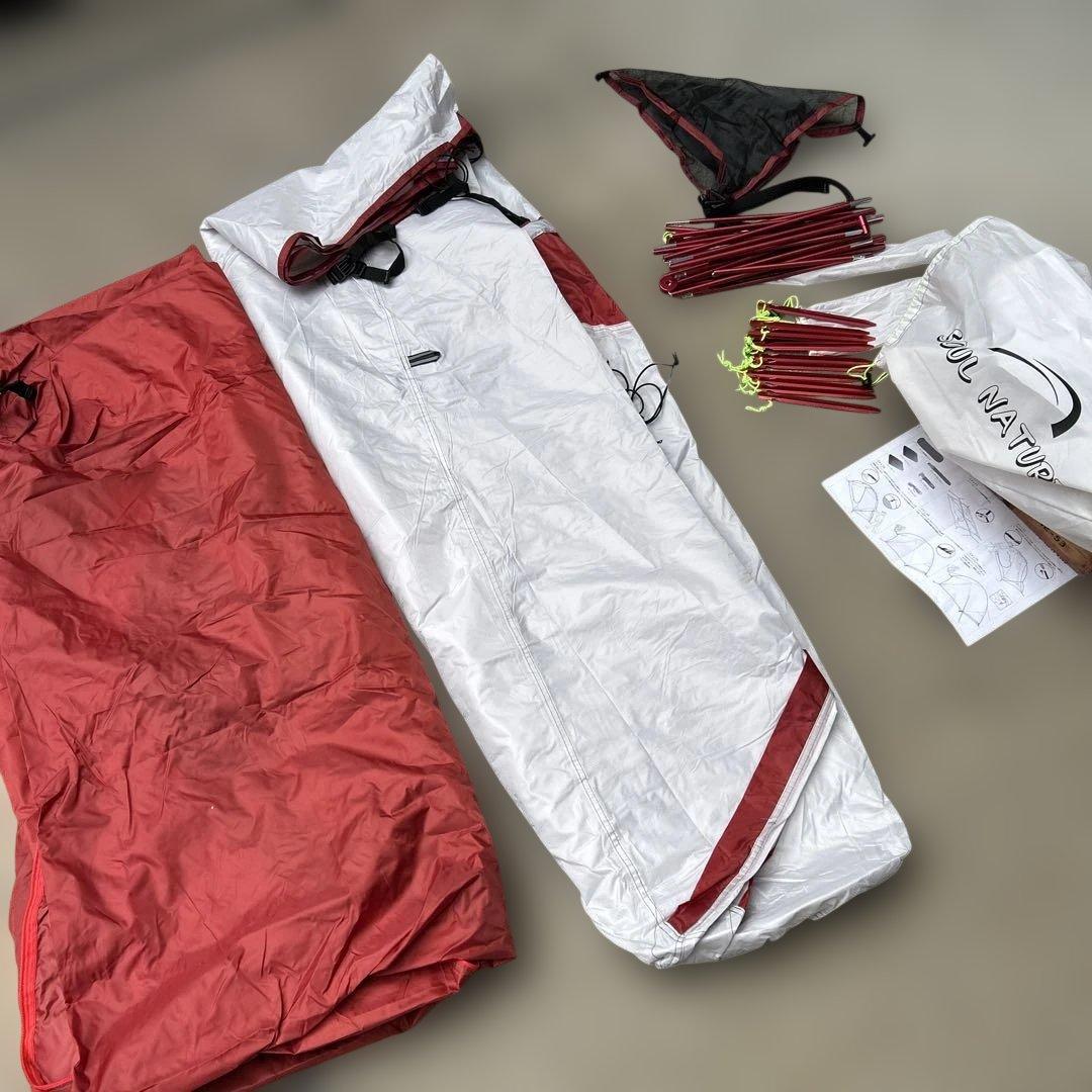 テント 2人用 ツーリングテントソロテント SoulNature キャンプテント