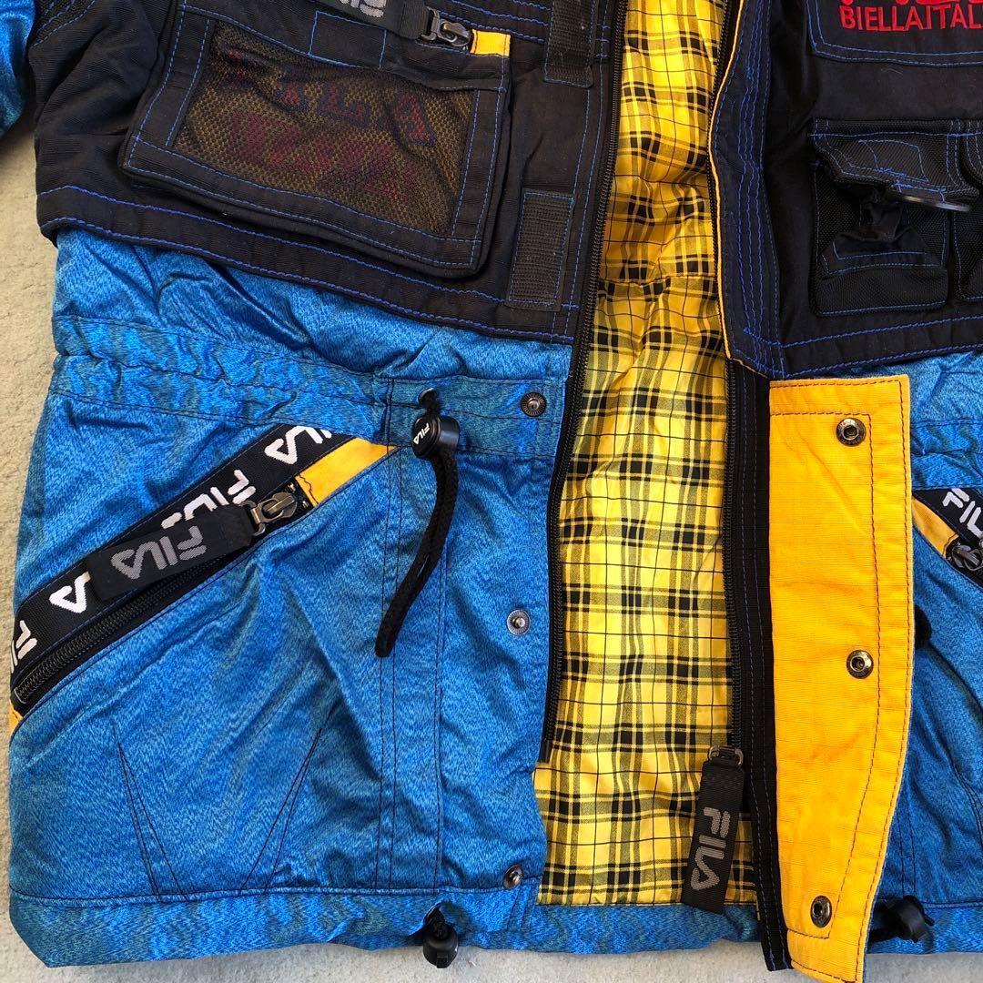 FILAスキーウェア　上M、下L　メンズ