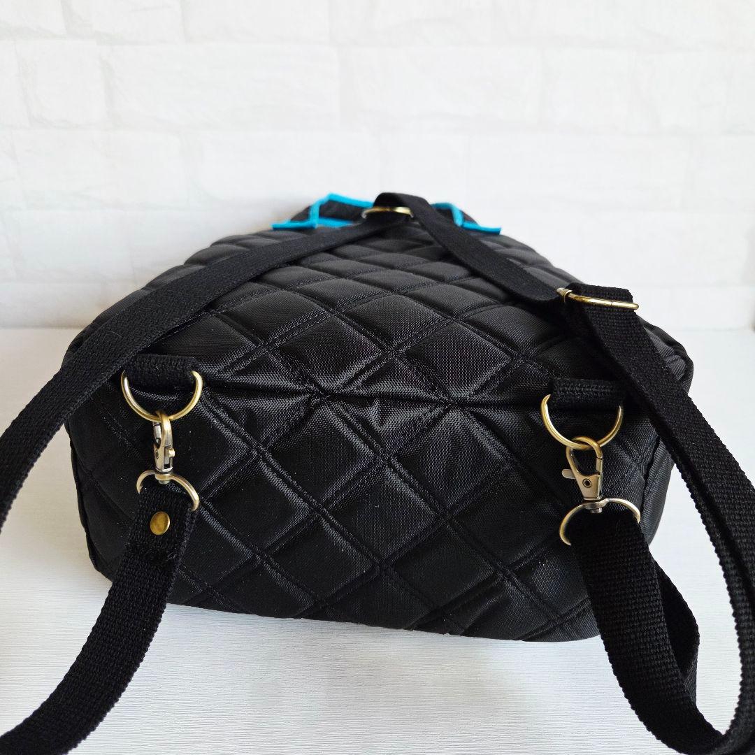 えり様　3way リュック(M)　ナイロンオックスキルト　ハンドメイド