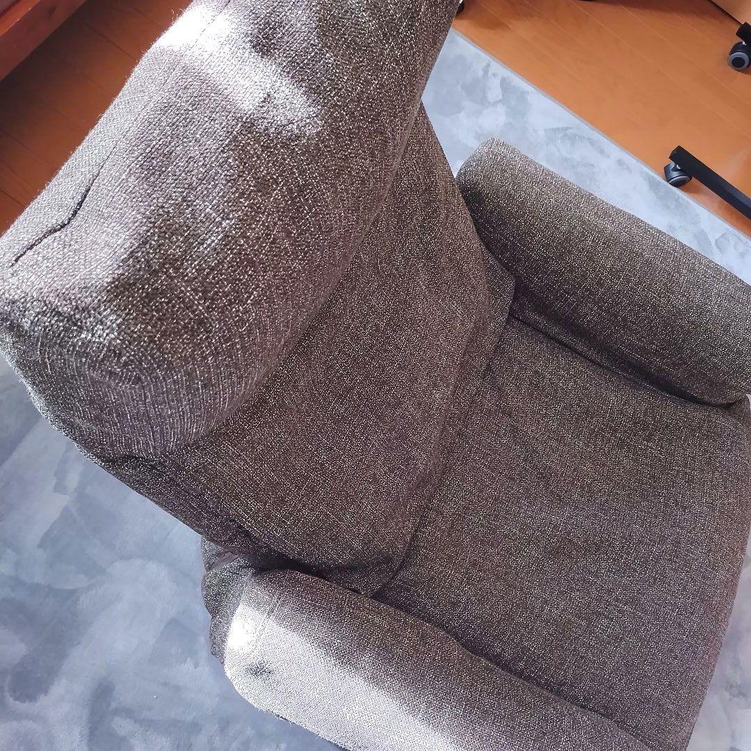 最終値下げ 美品 テレビが見やすいルームチェア 座椅子 脚付き カバー付き