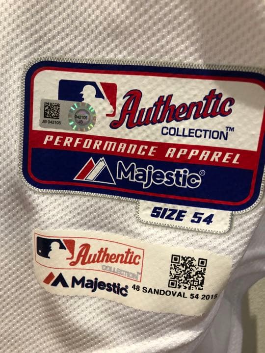 MLB パブロ・サンドバル実使用ジャージ レッドソックス