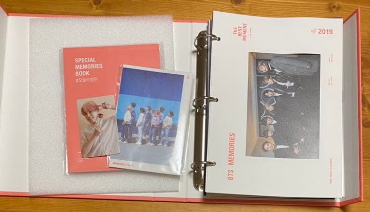BTS MEMORIES OF 2019 DVD ジミン  トレカ　DVDなし