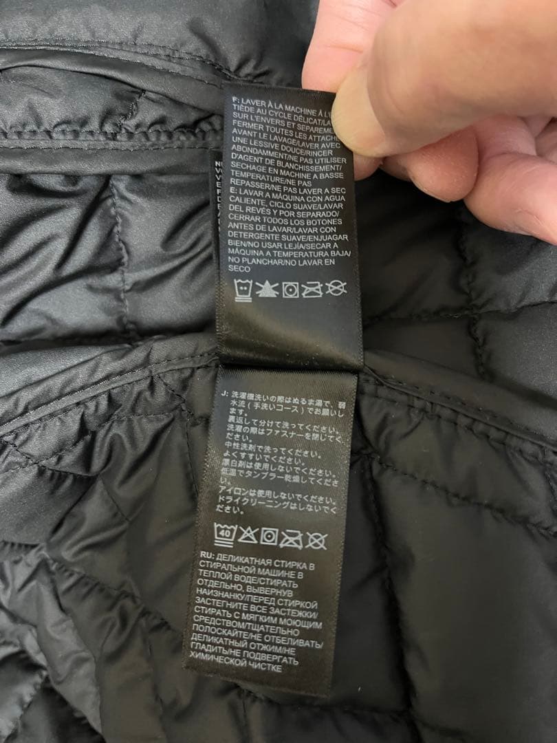 THE NORTH FACE ブラック ダウンジャケット黒XL