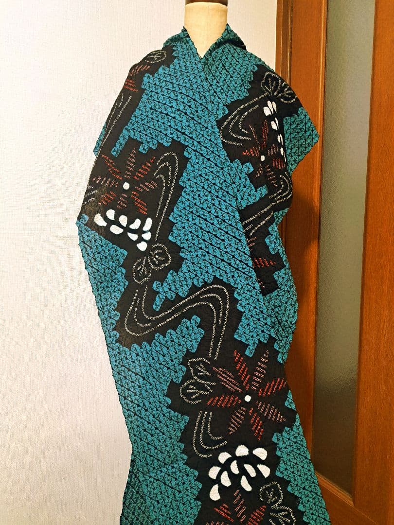 有松絞り 反物 木綿 絞り浴衣